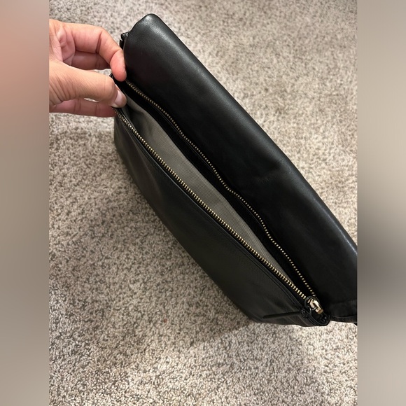 Pour La Victoire Leather & Calf Fur Crossbody - Picture 5 of 7